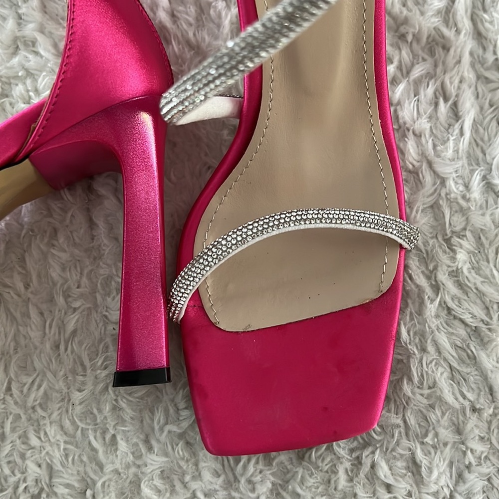 Fuchsia Sandals - Picture 2 of 6